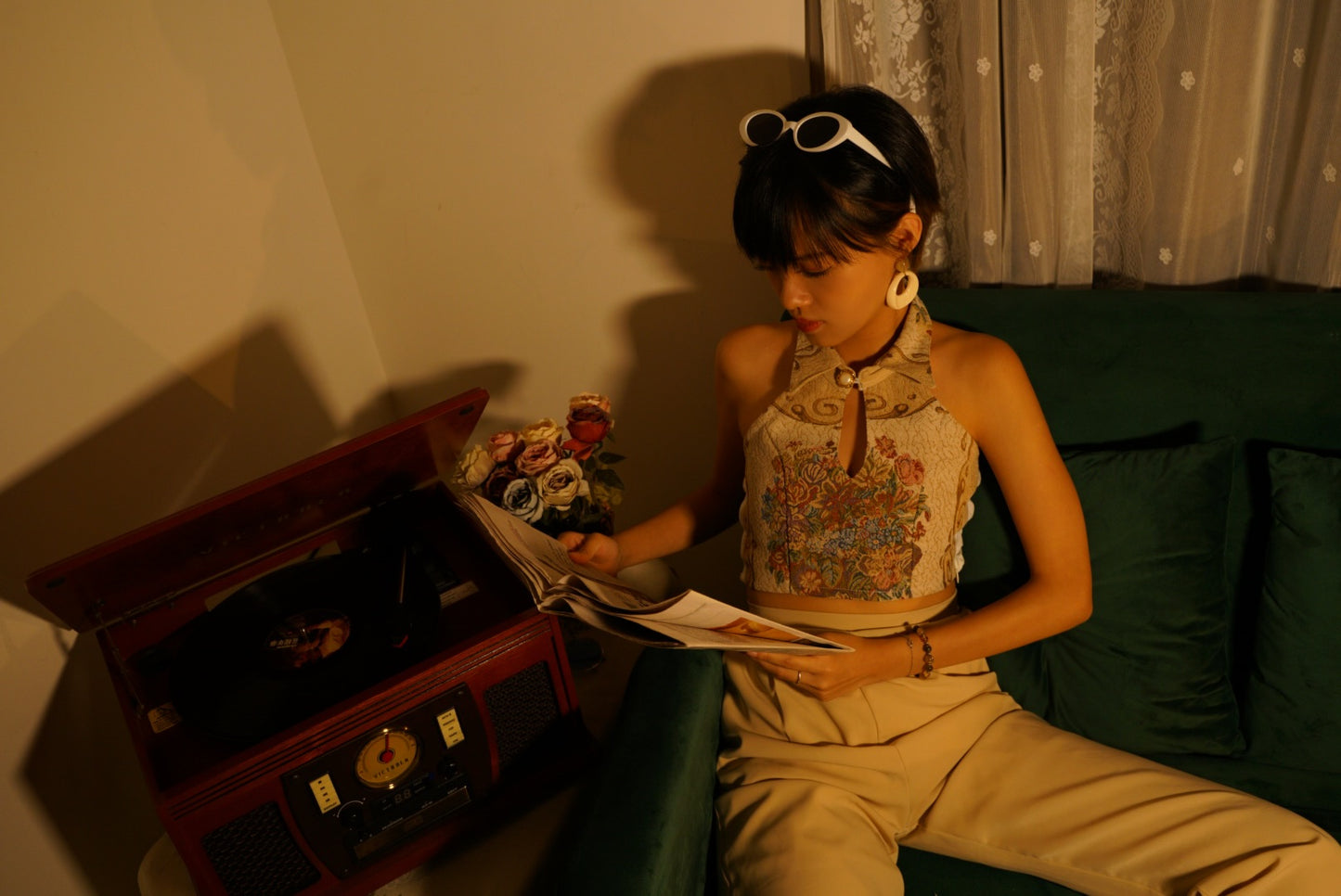 【islet homemade 1.0】Fabric
fabric vest*Reverse collar style