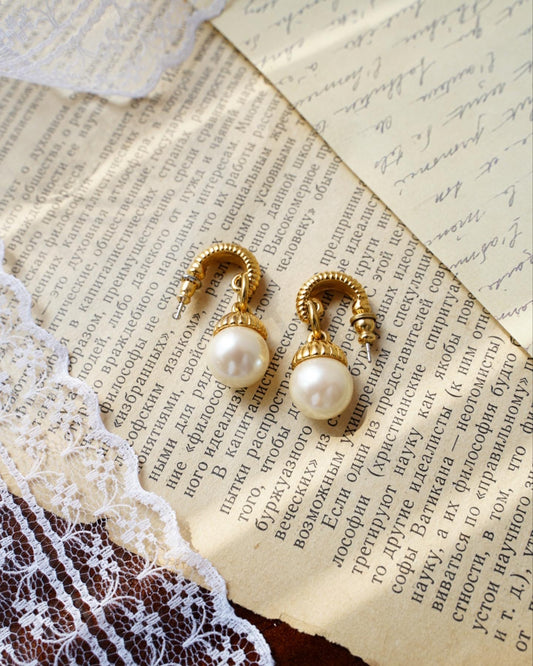 Vintage earrings/ ear clips 中古耳飾 #002