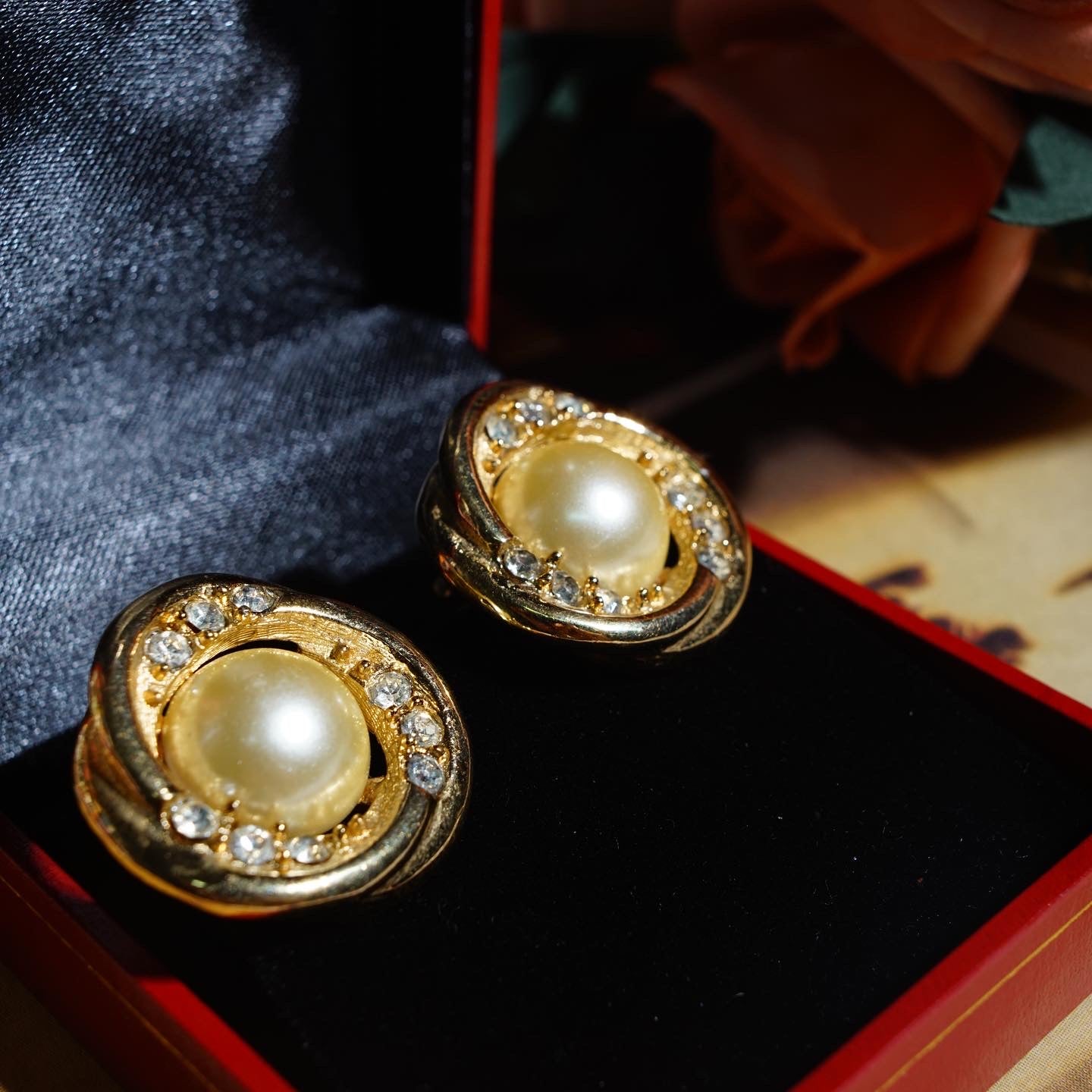 Vintage earrings/ ear clips 中古耳飾 #016