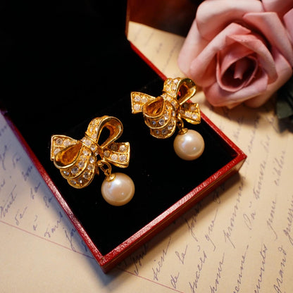 Vintage earrings/ ear clips 中古耳飾 #022