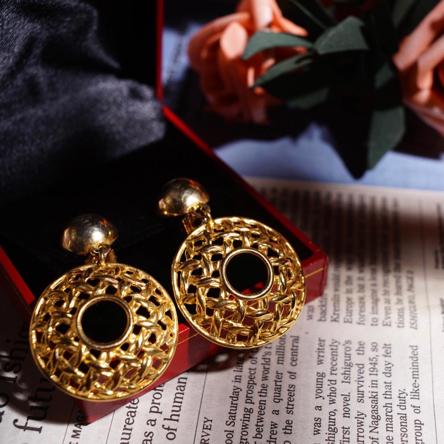 Vintage earrings/ ear clips 中古耳飾 #013