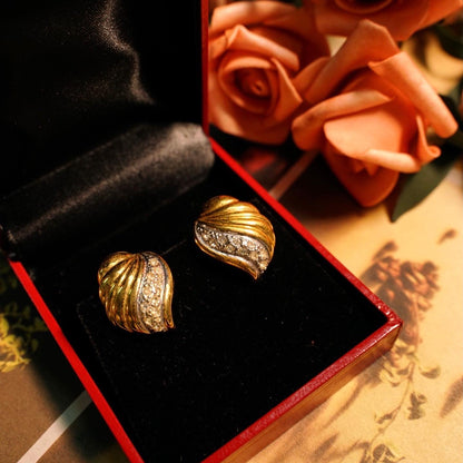 Vintage earrings/ ear clips 中古耳飾 #024