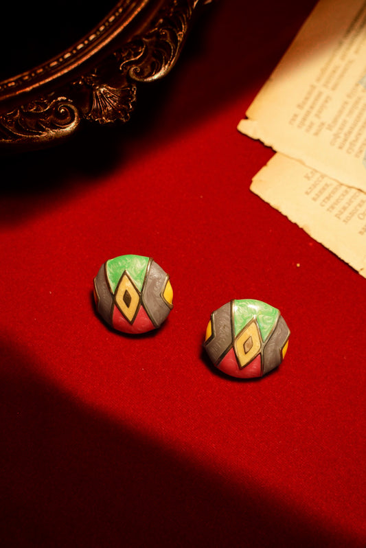 Vintage earrings/ ear clips 中古耳飾 #008