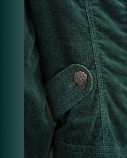 Castleton green vintage coat