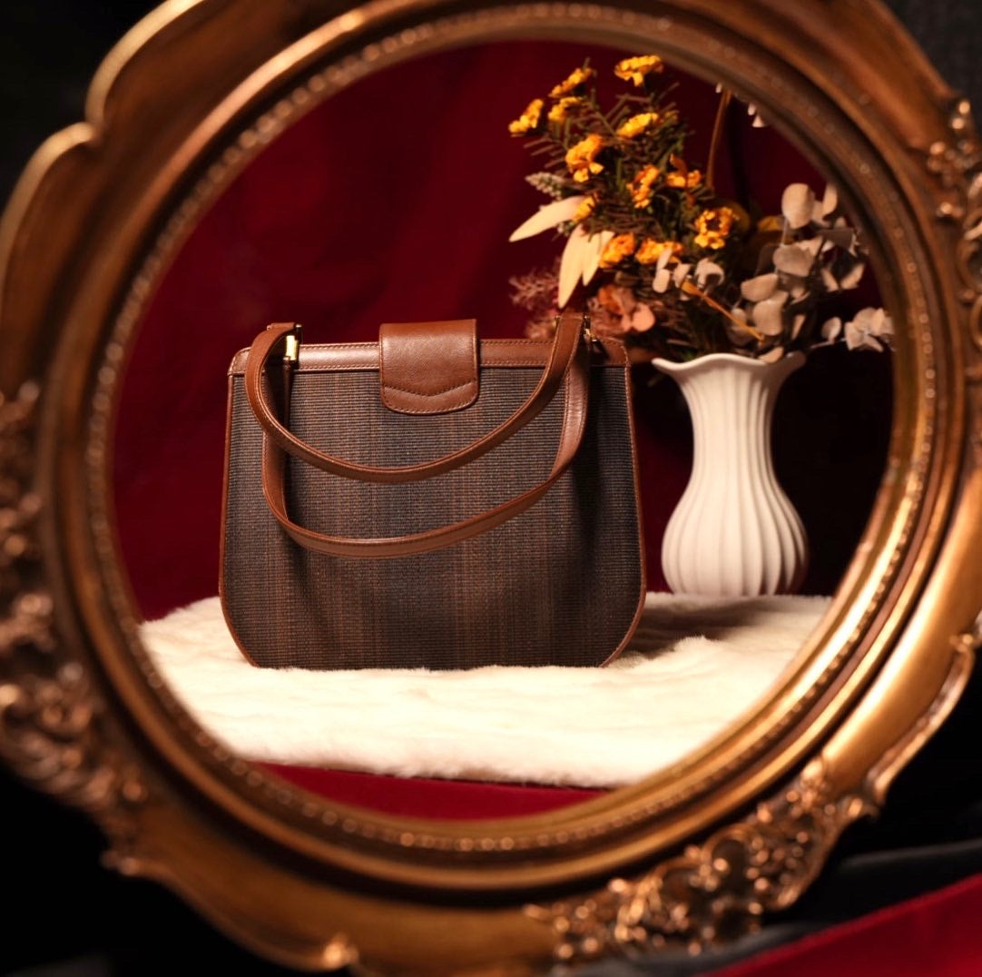 Italian brand // Guido Borelli horse hair handbags 