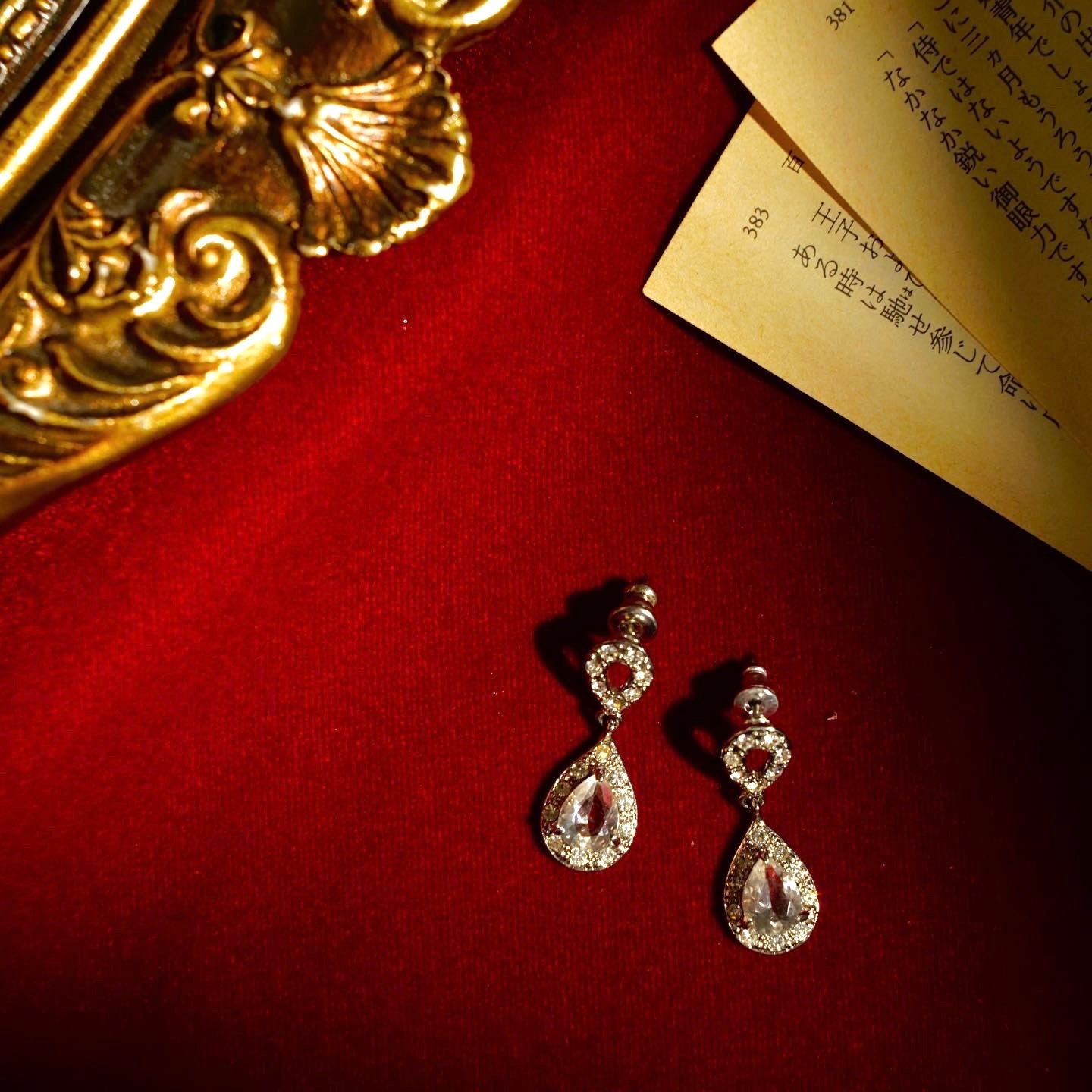 Vintage earrings/ ear clips 中古耳飾 #017