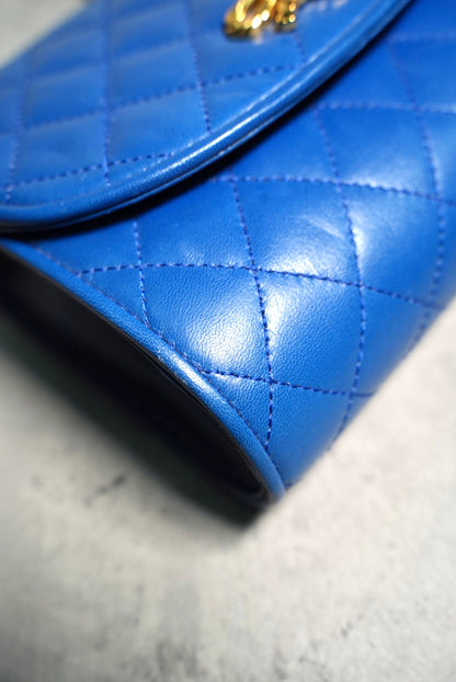 Japanese brand // Kimijima Royal Blue Mini Chain Bag