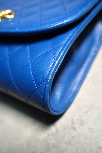 Japanese brand // Kimijima Royal Blue Mini Chain Bag