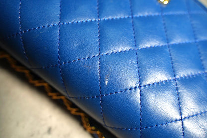 Japanese brand // Kimijima Royal Blue Mini Chain Bag