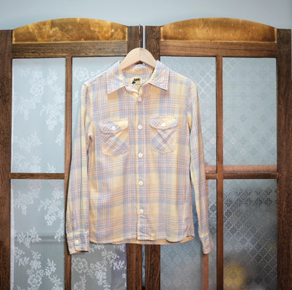 LEE // pastel color checkered shirt