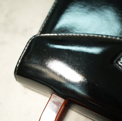 Non-branded // Tortoiseshell handle bag 