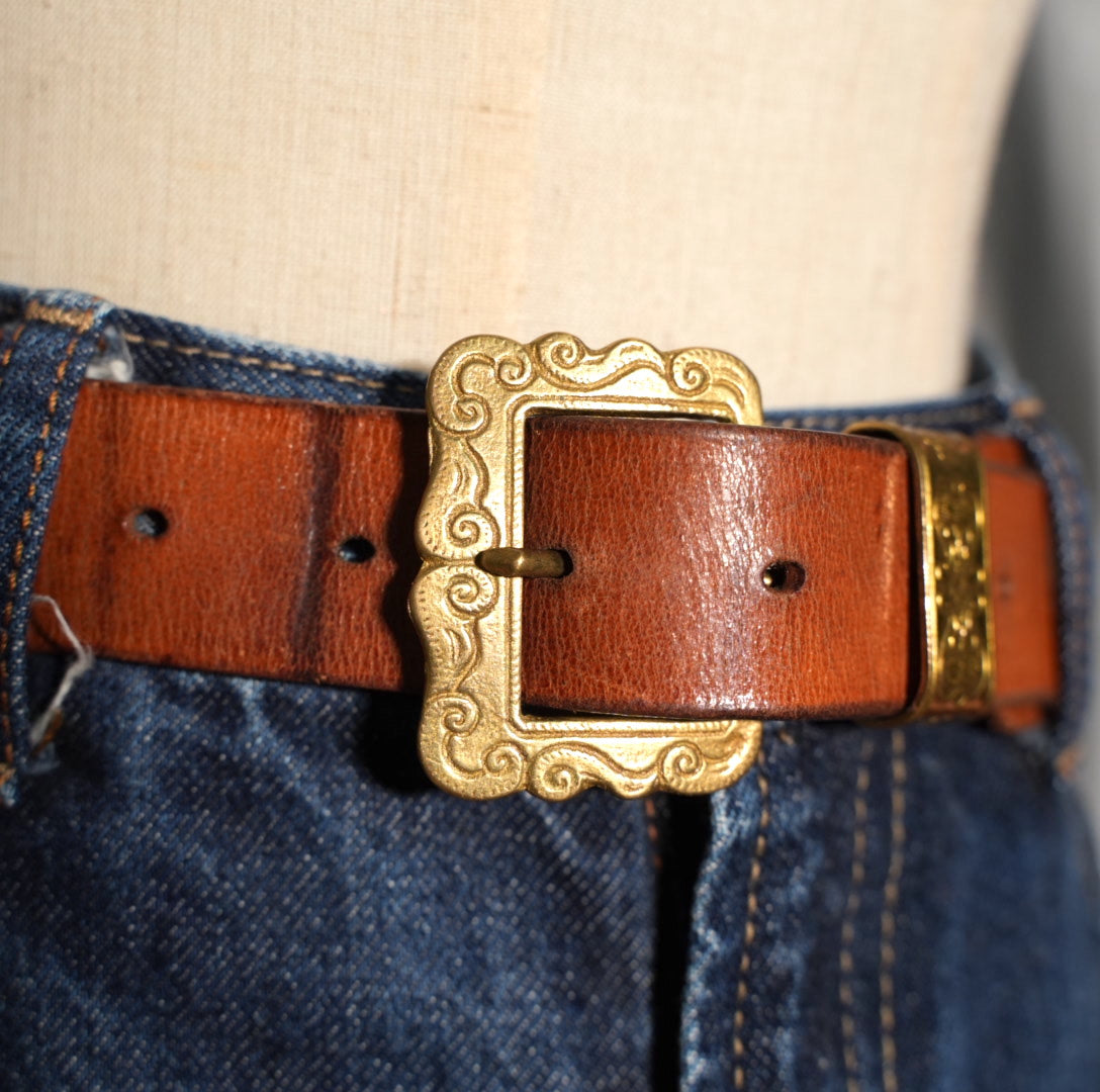 Vintage Belt 中古皮帶 #022