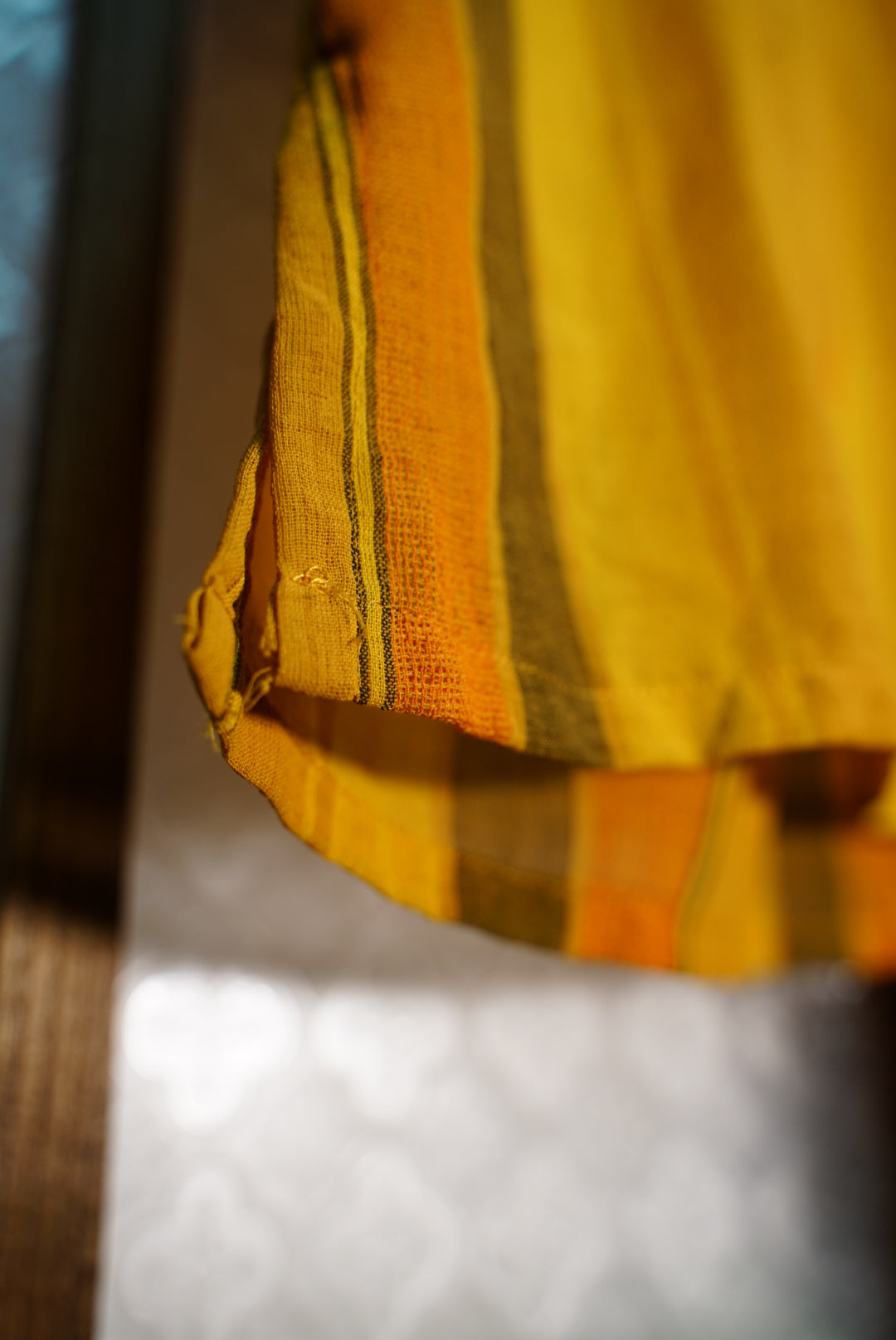 Yellow striped shirt