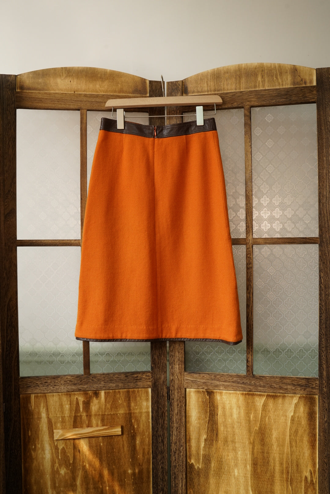 Orange skirt