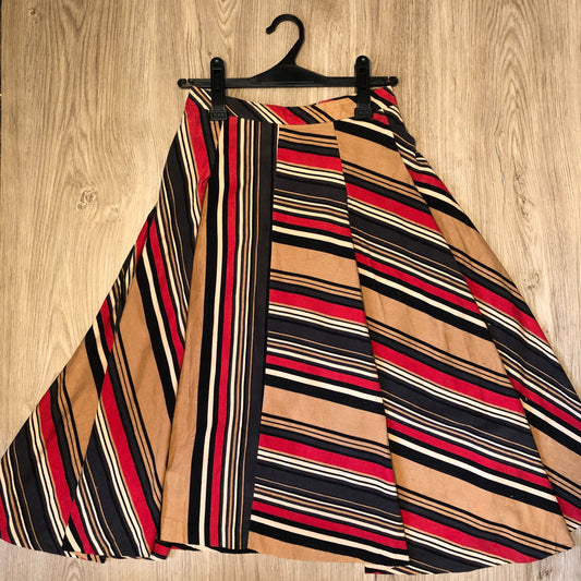 Corduroy Umbrella Skirt