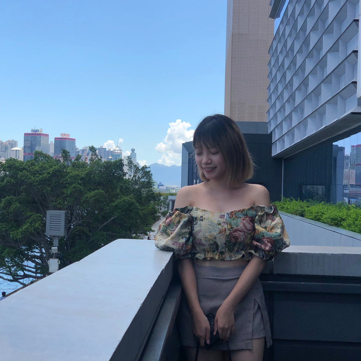 Islet Cloth 【Islet Homemade 1.0】 Floral fabric vest*2 way