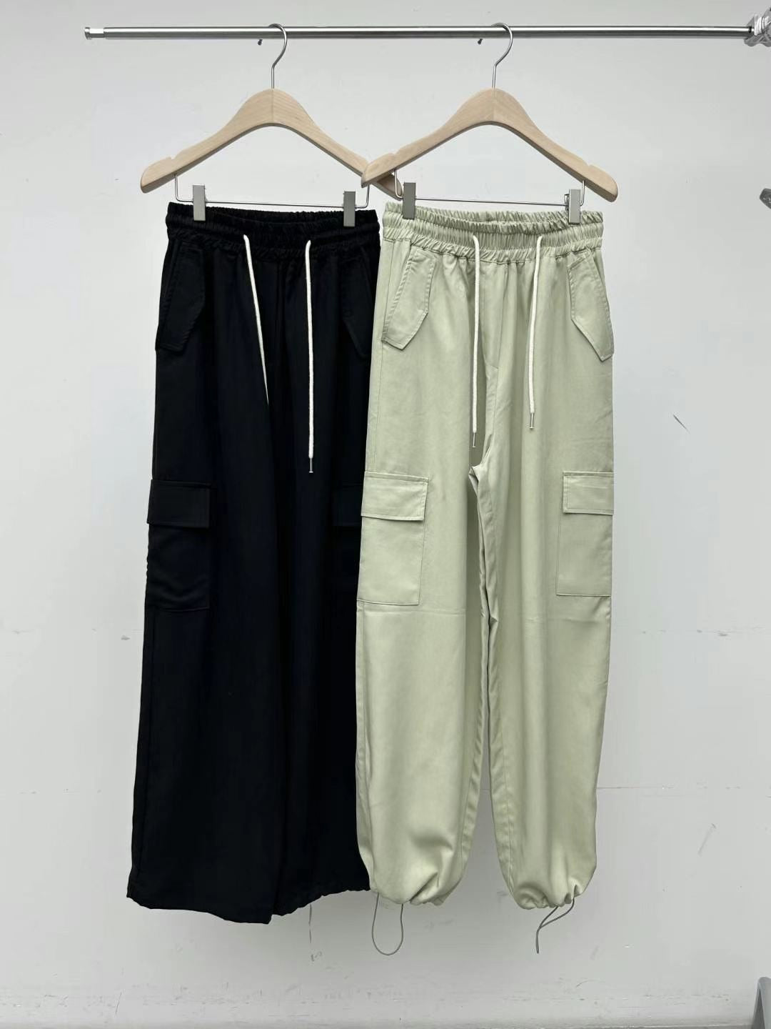 〖韓國時裝〗粉綠色cargo pants